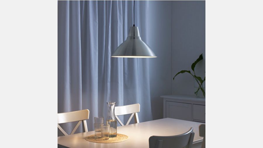 Candeeiros suspensos de tecto Cinza/Prata 