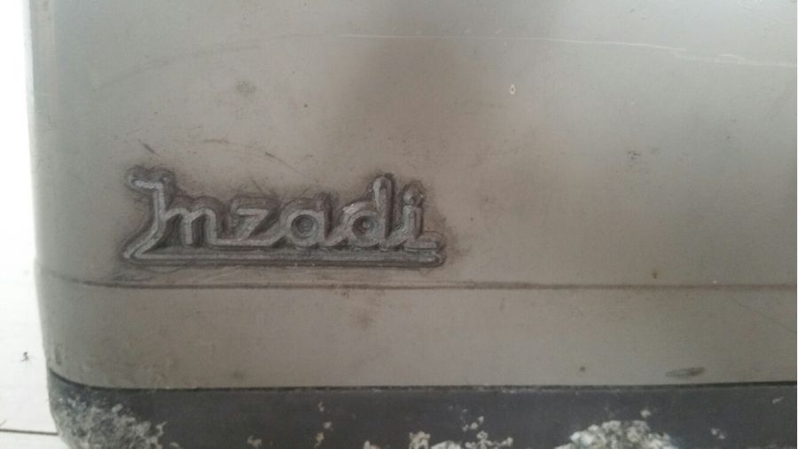 Máquina calcular muito antiga INZADI E57