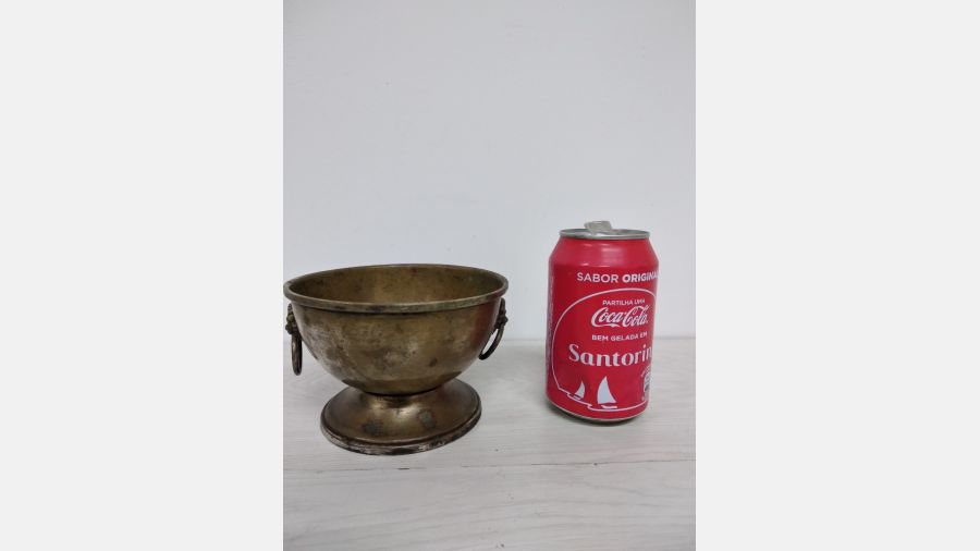 Taça de Hosteas de Igreja em latão