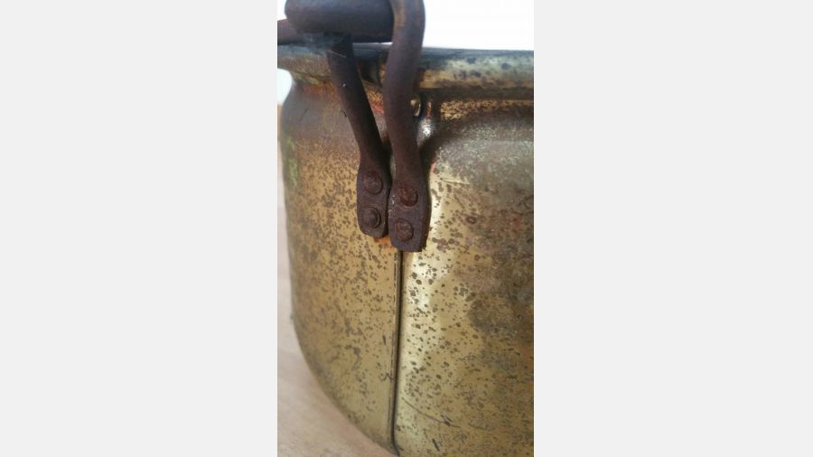 Pote de latão/ Cobre