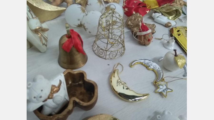 32 Peças de Decoração de natal Vintage 