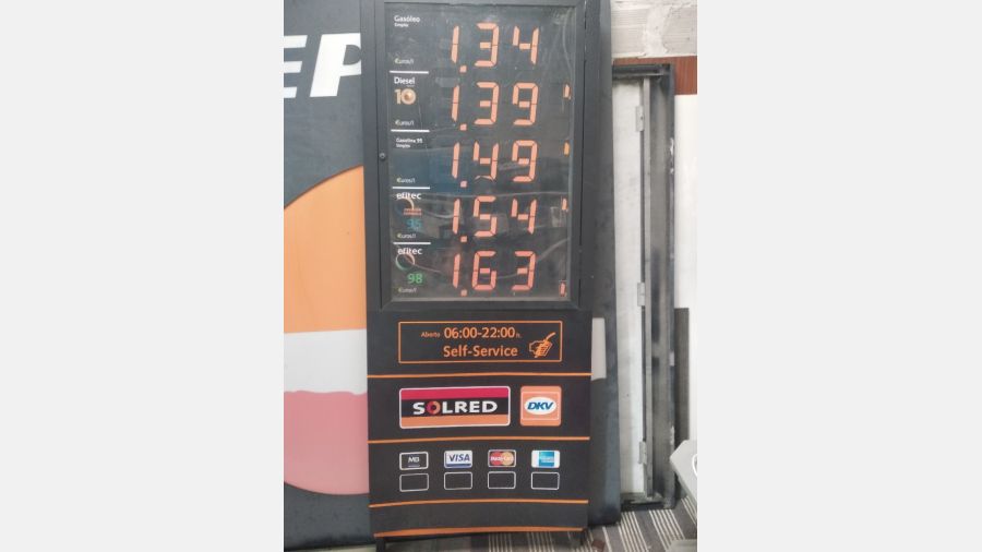  Painel Bombas Combustivel Repsol original