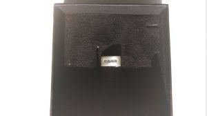 Pendente em prata com zircónias,Novo!