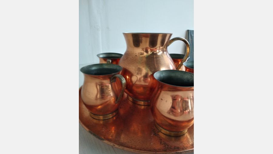 Serviço de bebida de antigas tabernas