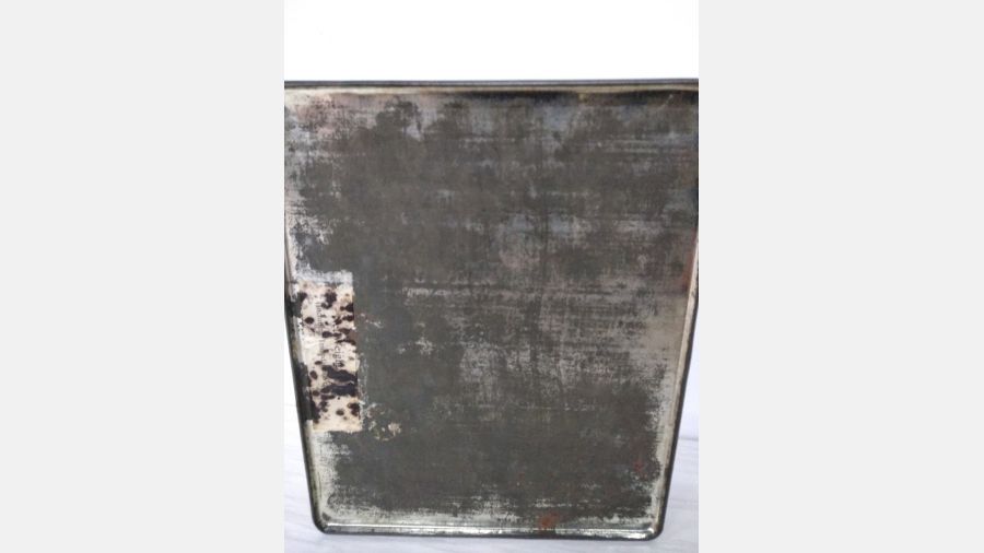 Caixa lata metálica vintage anos 40 Catedral St. Paulo