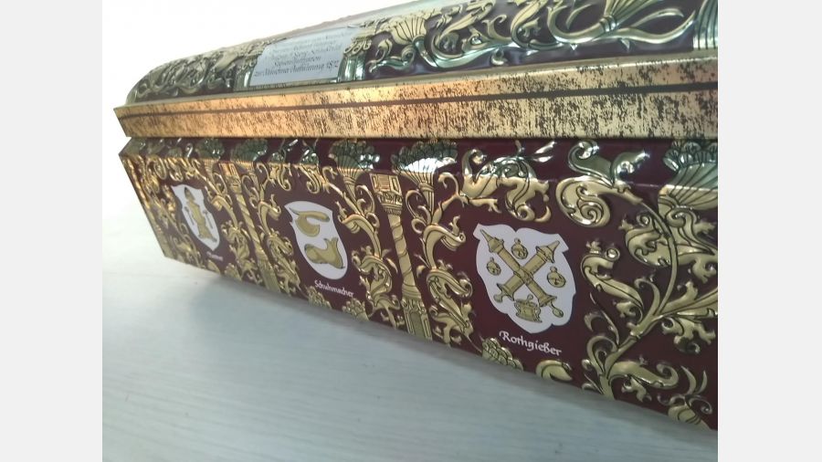 Caixa Vintage alemá para decoraçao Natal