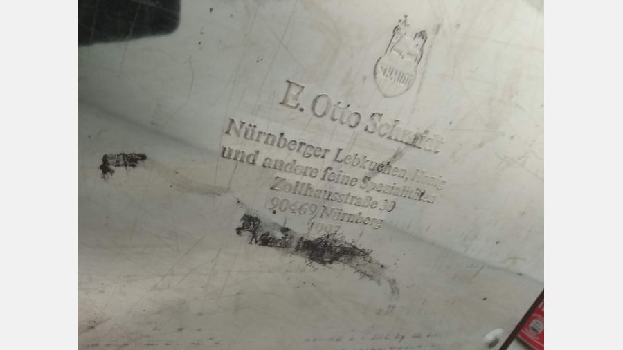 Caixa Vintage alemá para decoraçao Natal