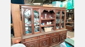 Móvel Cristaleira vintage 