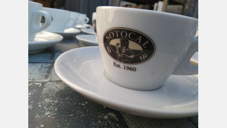 Conjunto Serviço 12 Chavenas Chá e Café