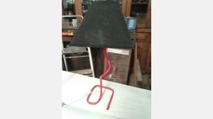 Candeeiro de mesa com abajour