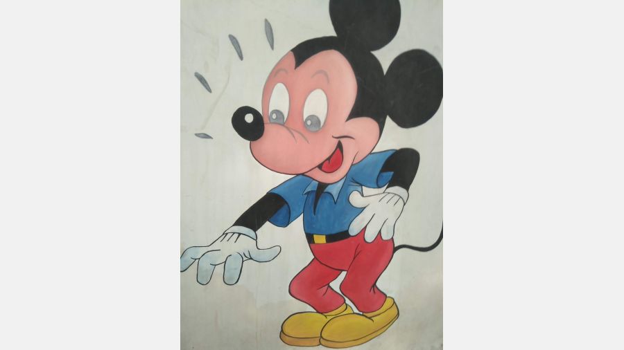 Quadro Mickey Mouse Vintage