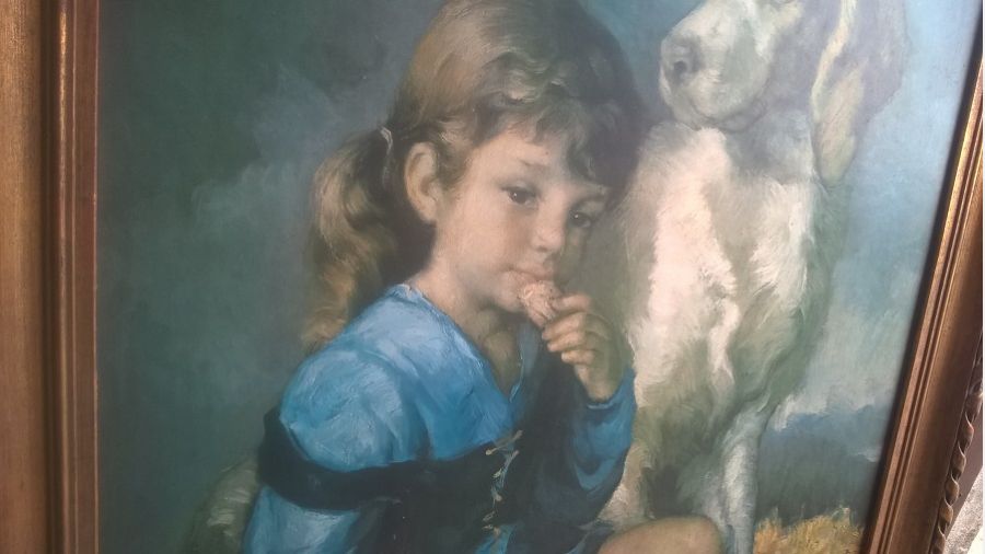 Moldura Quadro réplica Francisco Ribera  