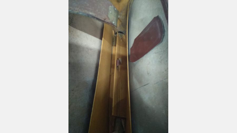 Pasta Mala Vintage de mão em couro pele