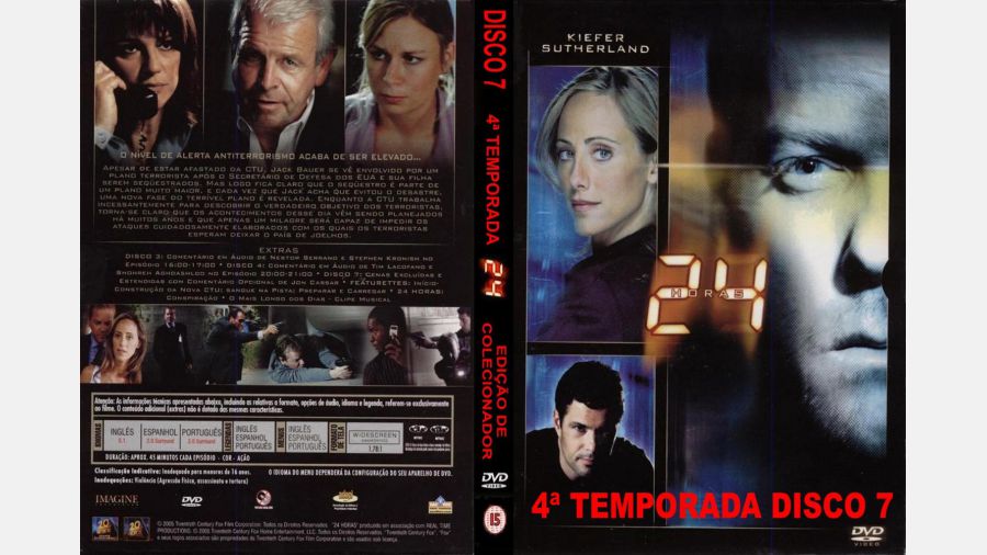 24 Horas 4ª e 5ª Série Original em DVD