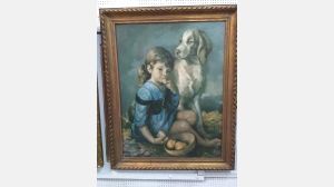 Moldura Quadro réplica Francisco Ribera  