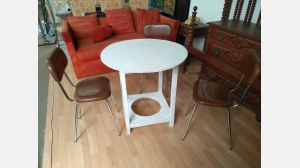 Mesa cozinha Redonda  + 3 cadeiras