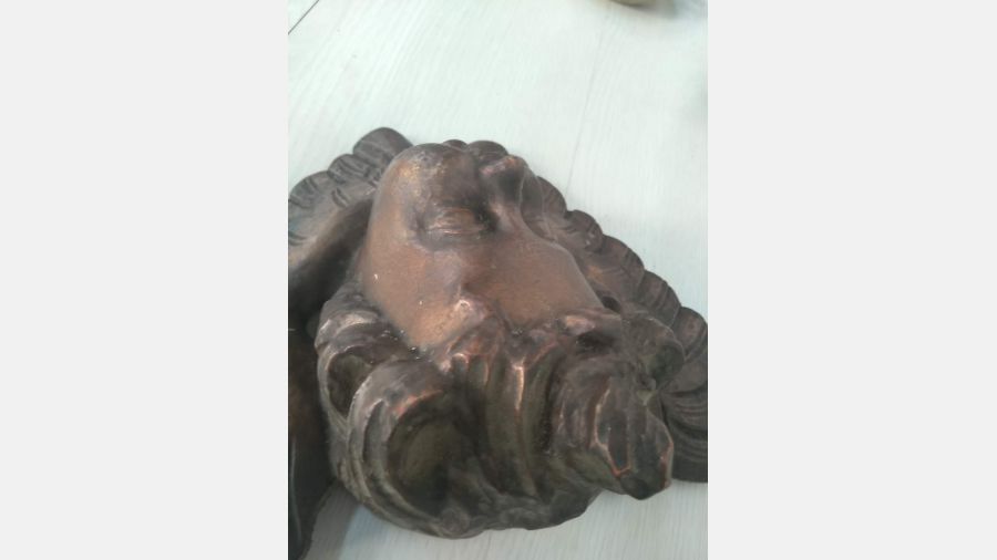 Mísula arte sacra Cabeça de anjo