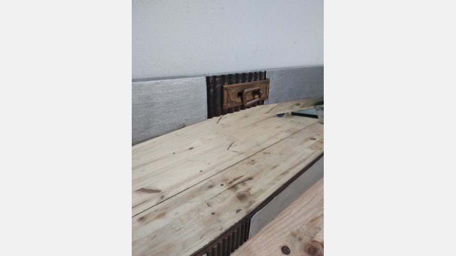 Espelho Vintage prateado