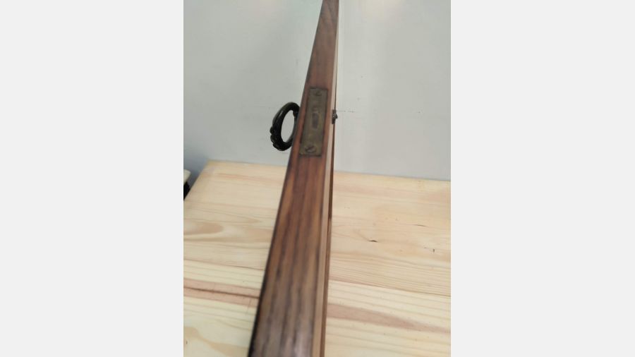 Porta Madeira Carvalho Drtª anos 70 Para decoração 