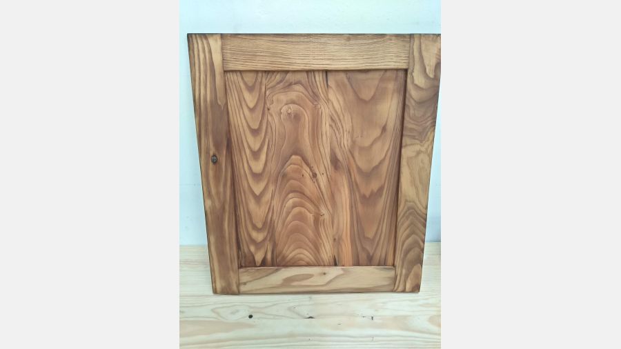 Porta Madeira Carvalho Drtª anos 70 Para decoração 