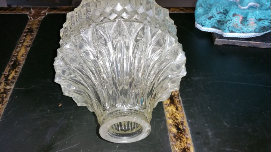 Abajour em vidro dos anos 60