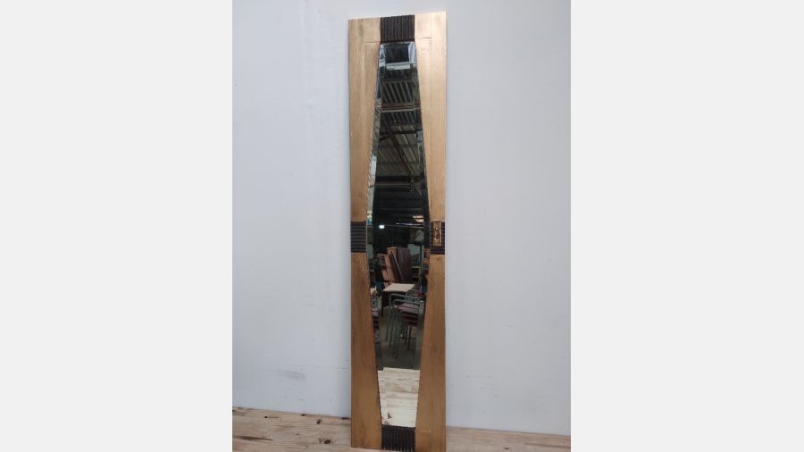 Espelho vintage dourado