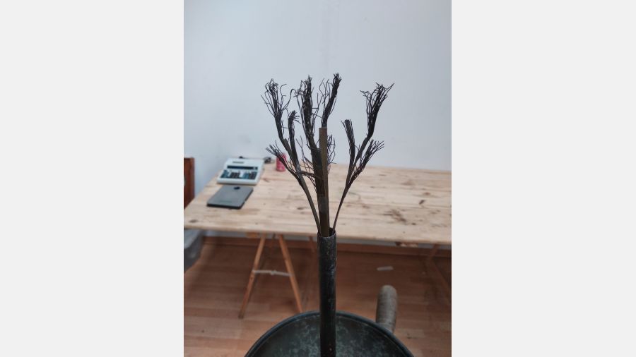 Máquina de lavagem de garrafas de vinho do século 19